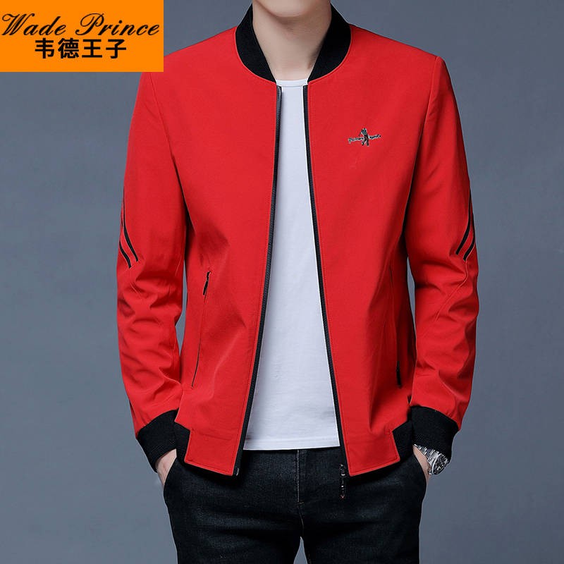 red jacket clothing