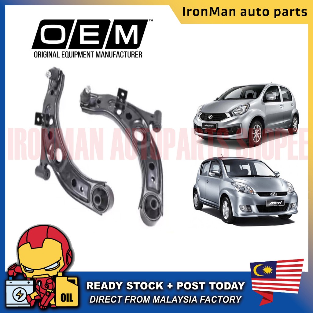 Oem Automotive Car Replacement Parts Lower Arm Front Perodua Myvi 1 3 1 5 2005 2017 Lagi Best