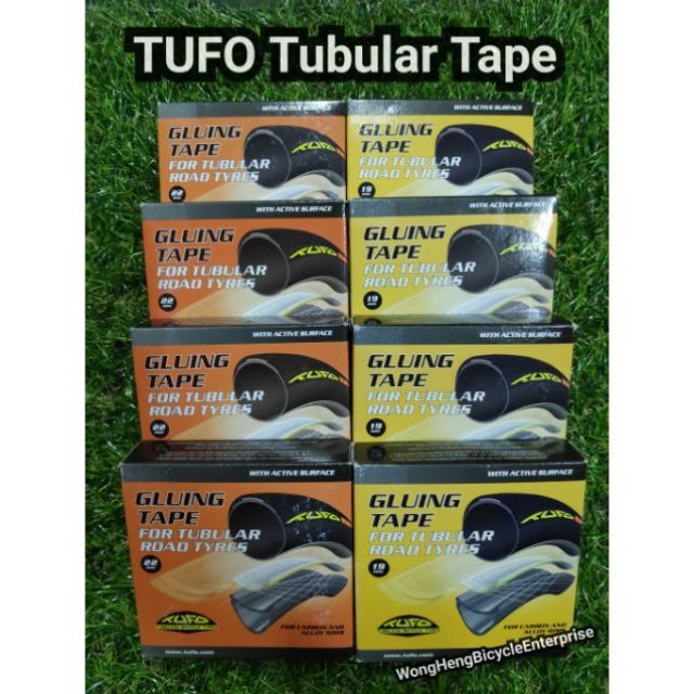 gluing tape for tubular road tyres