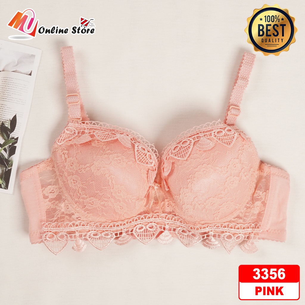 MU BRA WANITA DEWASA CUP A / WIRED BRA / BAJU DALAM DEWASA / PAKAIAN DALAM WANITA / WOMEN BRA CUP A 3356