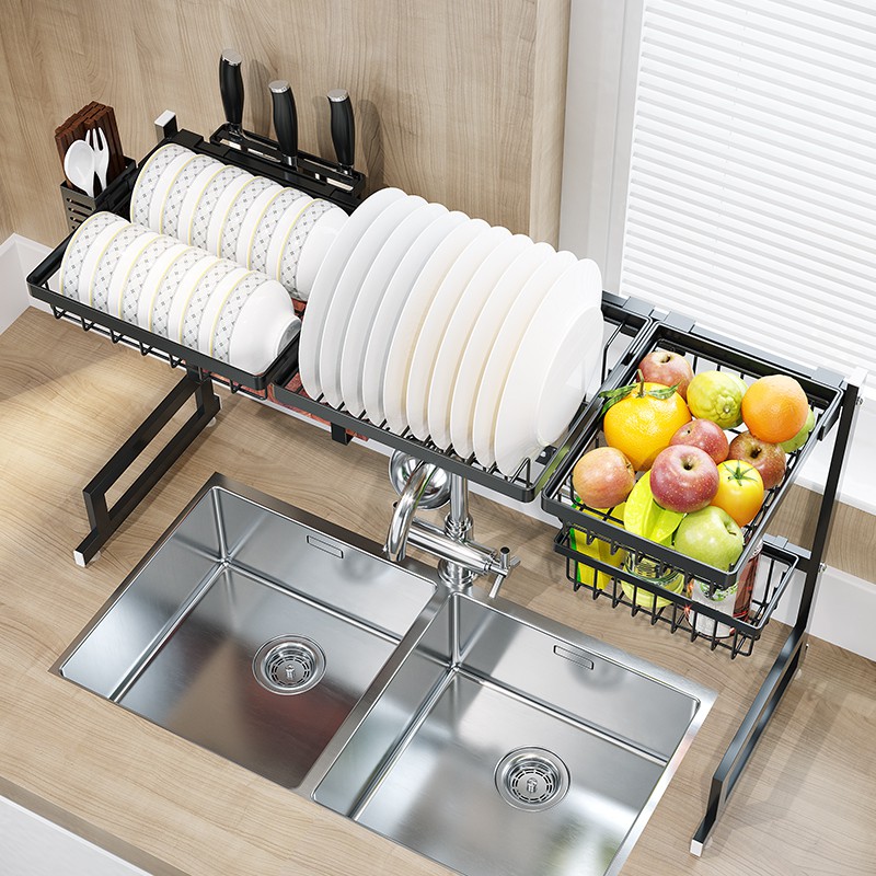 Kitchen Dining Size A Huo Stainless Steel Dish Rack Countertop