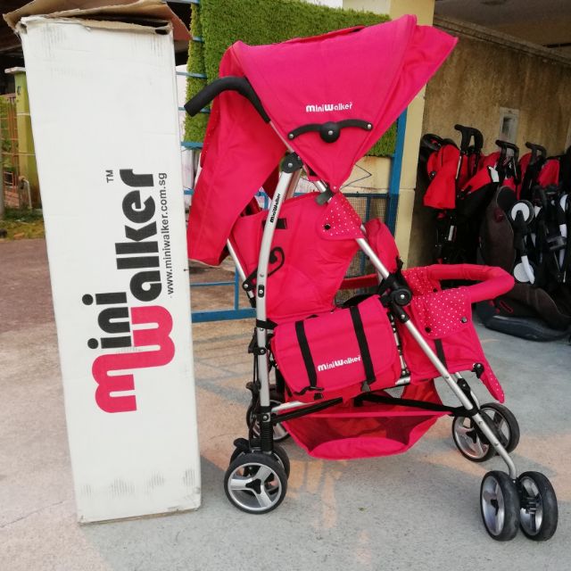 mini walker tandem stroller