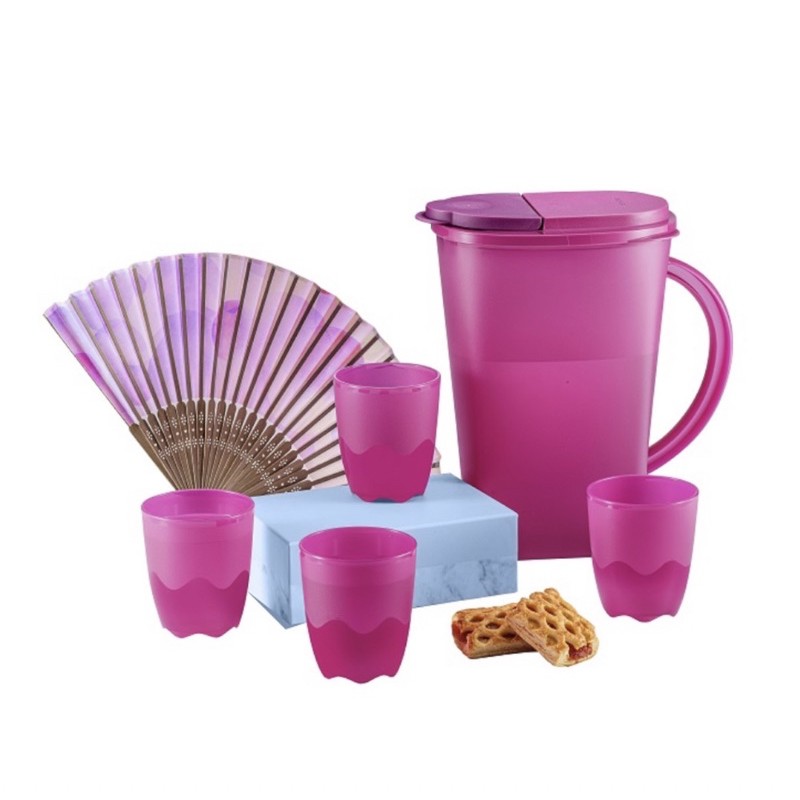 Tupperware camellia collection Serveware set (5pcs)