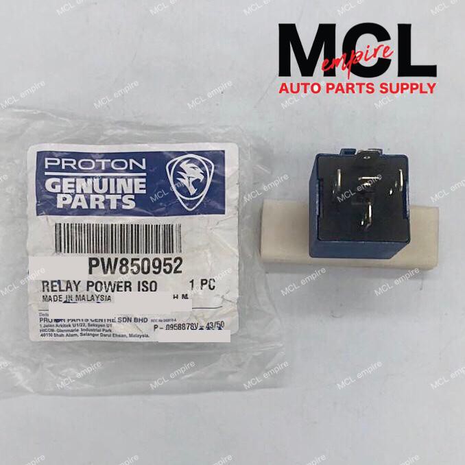 100 Original PROTON Fan Relay Power 5 Pin PW850952 Proton Waja 1.6