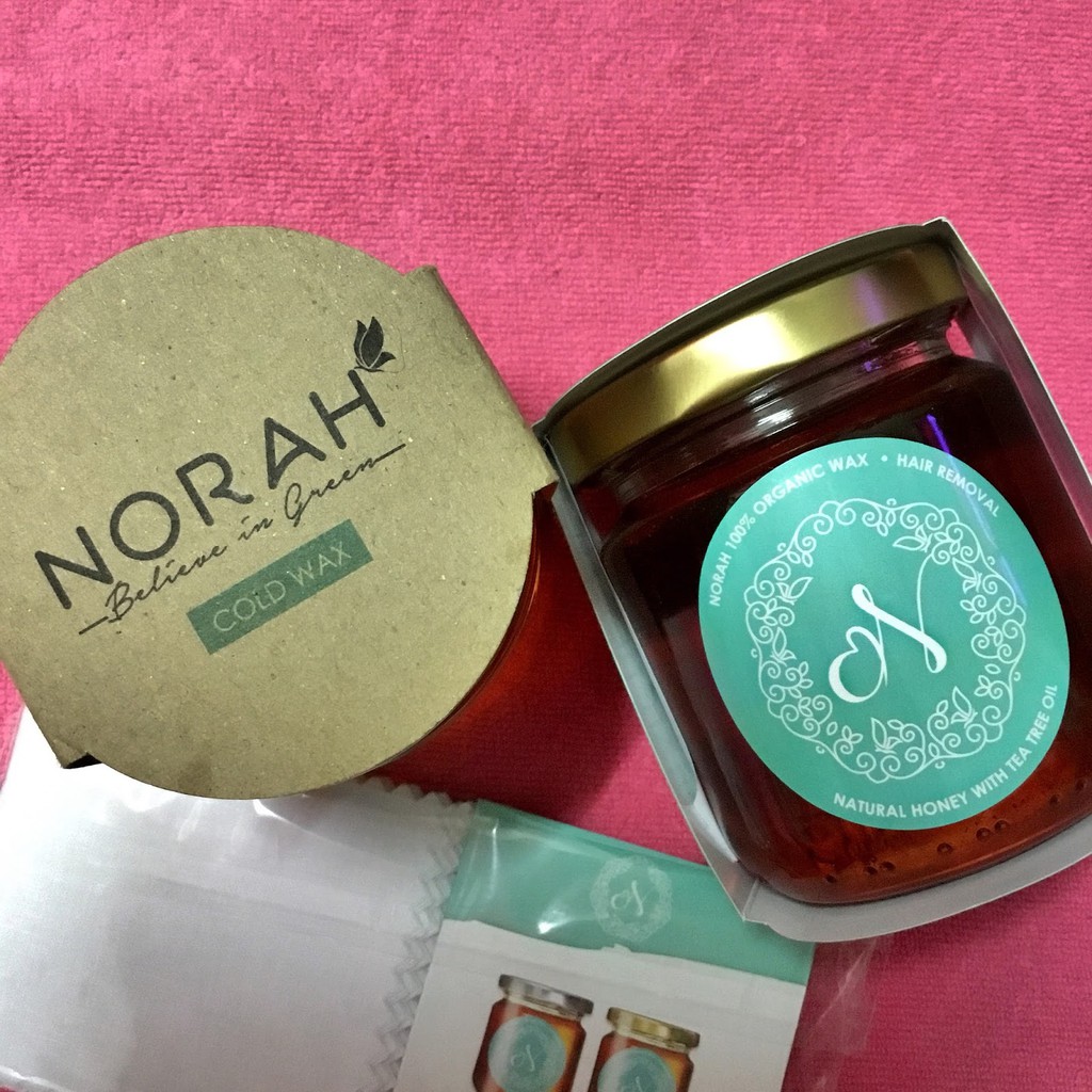 Hair Removal Wax Norah Wax Organic DIY Wax (COLD/HOT) Shopee Malaysia