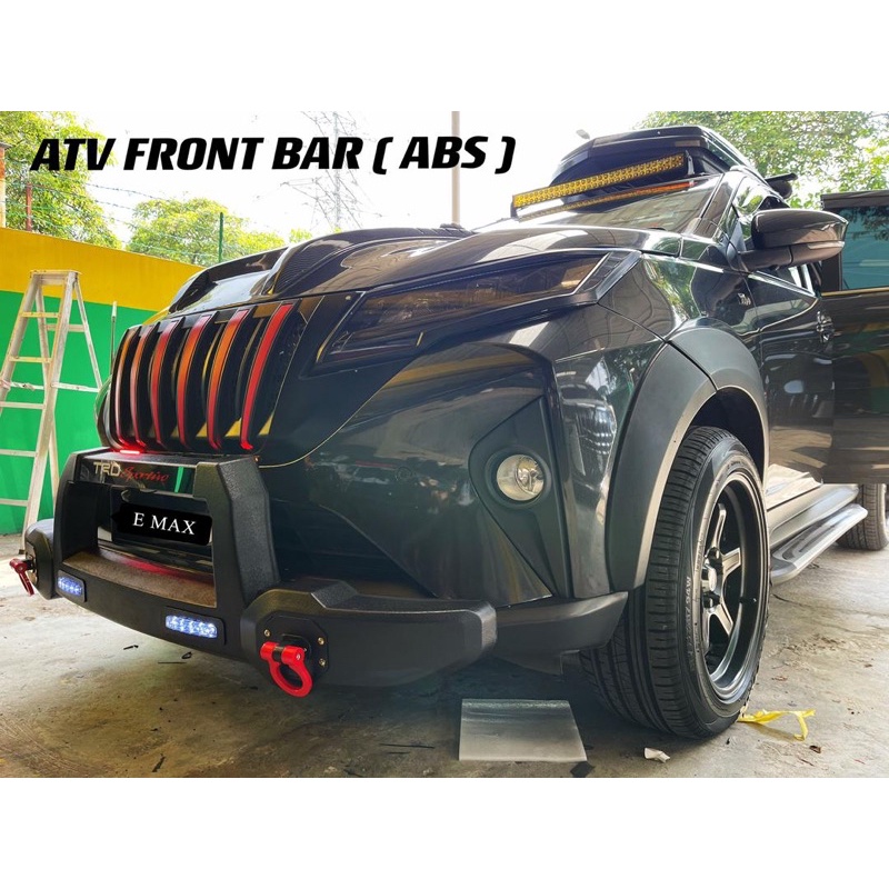 TOYOTA RUSH ARUZ ATIVA AVANZA FORTUNER ATV FRONT REAR GUARD BAR TRD ...