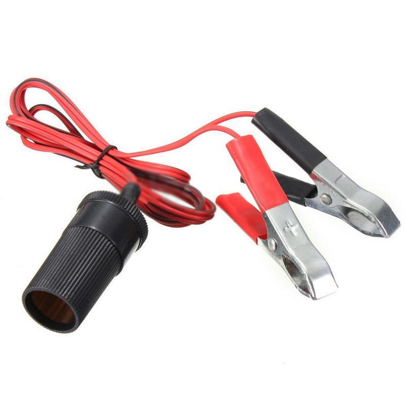 In Car Technology Gps Security 75w Fuse 12v Car Battery Terminal Female Cigar Lighter Clip With Socket Adapter Vehicle Parts Accessories Visitestartit Com