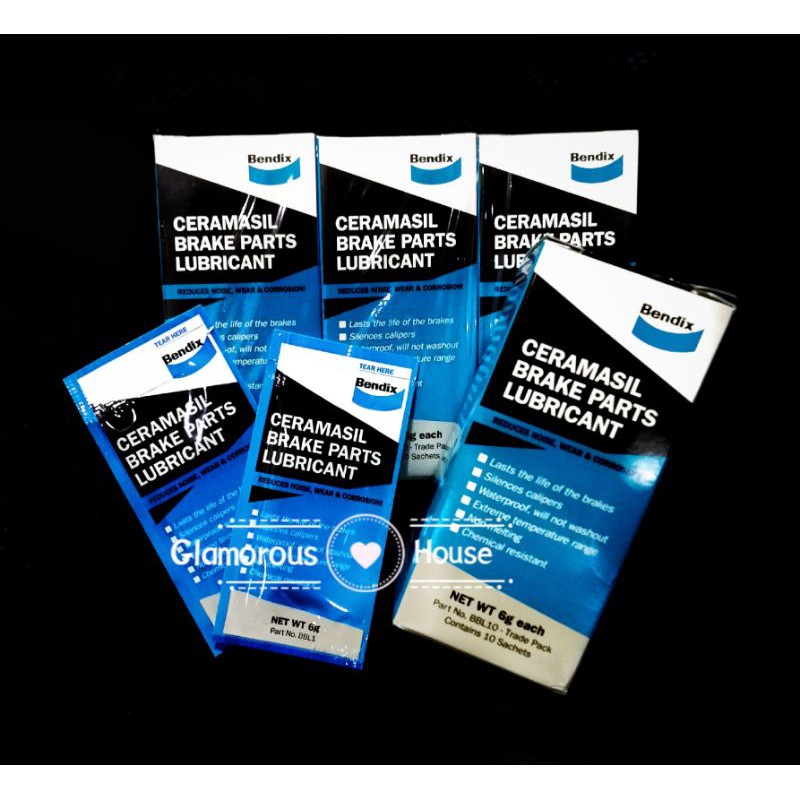 Original Bendix Ceramic High Performance Synthetic Lubricant Brake