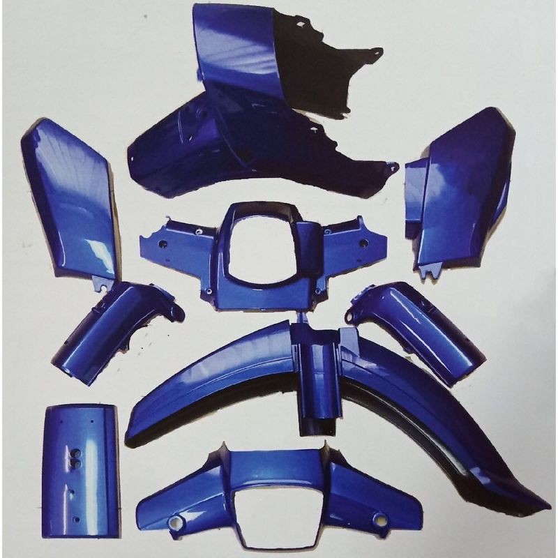 Honda Ex5 Dream Body Cover Set Purple Blue Shopee Malaysia