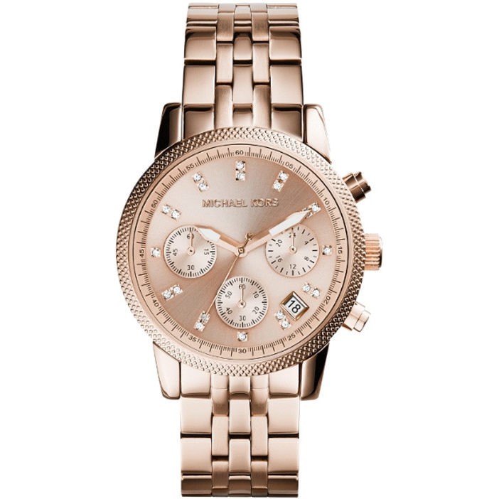 michael kors ritz two tone watch