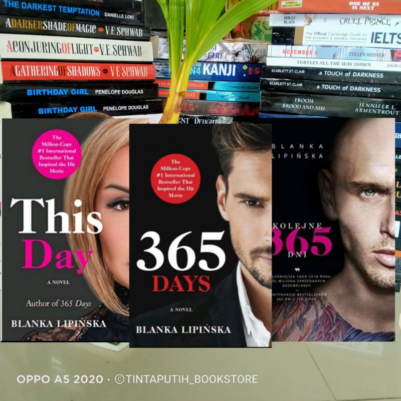 1pc 365 Days This Day Kolejne 365 Dni Novel Book Paper By Blanka Lipinska In English For 7981