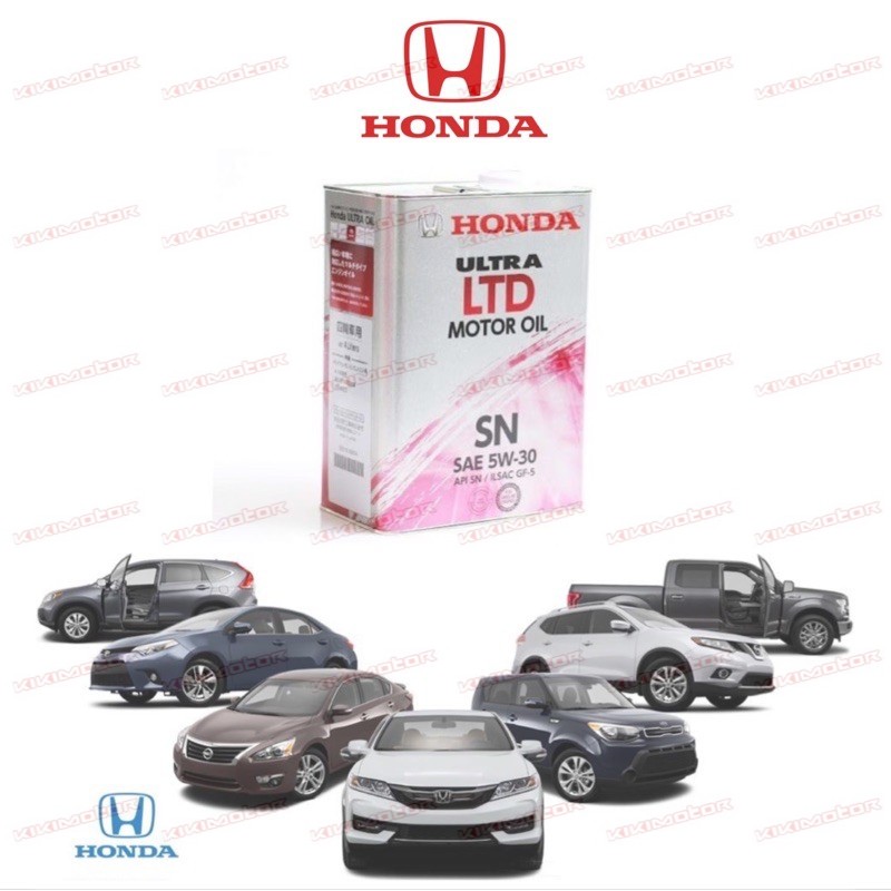 Honda Ultra Ltd Sn W Semi Synthetic Motor Engine Oil