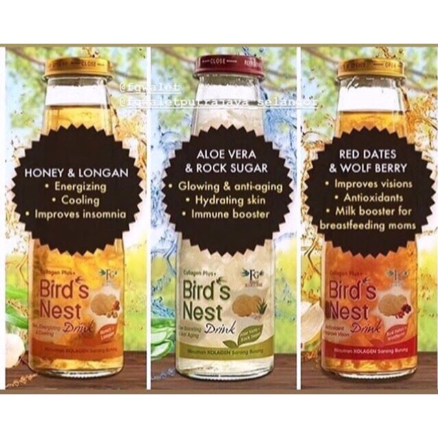 ORIGINAL FG Walet Bird s Nest 1 carton 24 botol   ORIGINAL FG Walet Bird s Nest 1 carton 24 botol