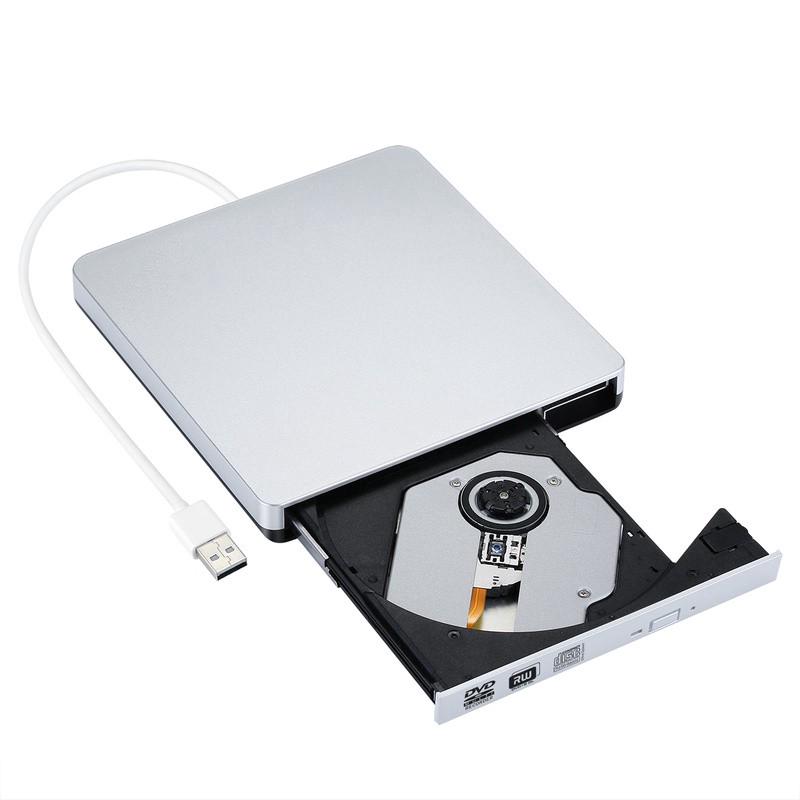 Portable External DVD CD Burner Drive, USB DVD Reader CD RW Writer