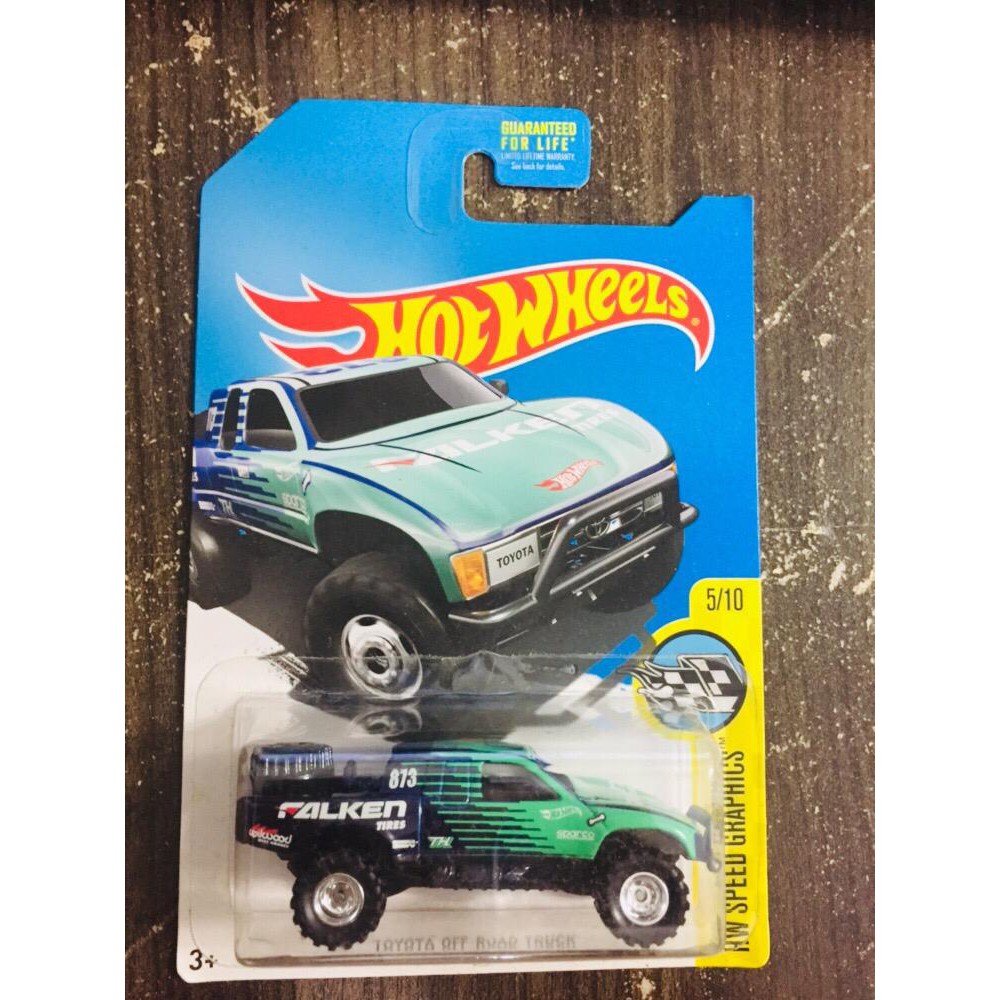 hot wheels toyota off road truck super treasure hunt