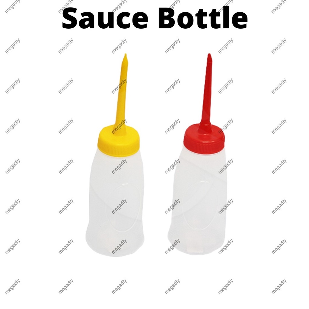 Plastic Squeeze Sauce Bottle / Oil Filter Bottle/ Botol Sos Kicap