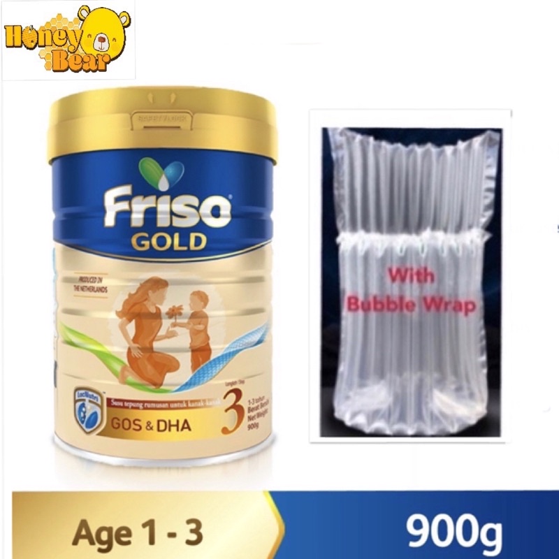 Friso Gold Step 3 Milk Formula 900g tin (Upgraded Formula)Exp 07/2022