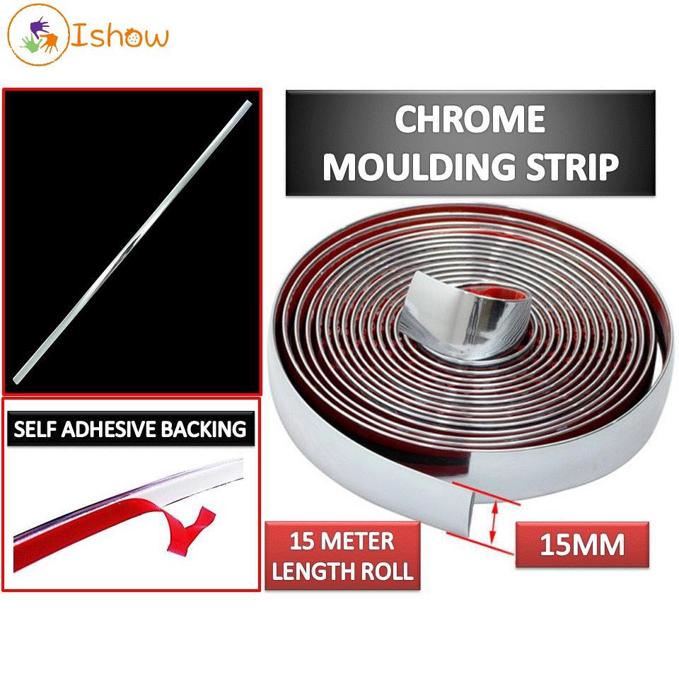 chrome self adhesive trim