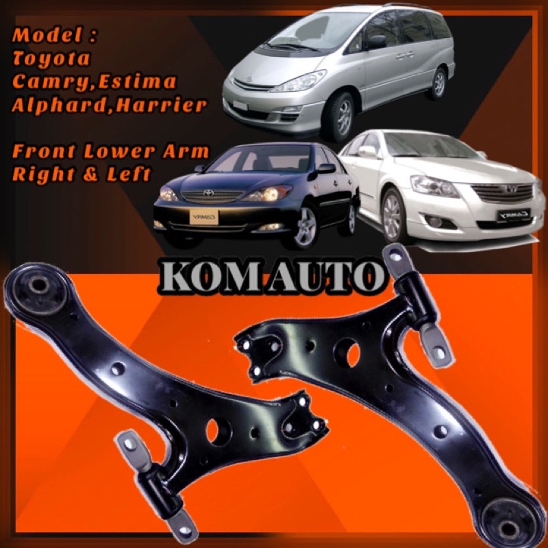 Toyota Camry Acv30acv40estima Acr30alphard Anh10harrier Acu30 Front Lower Arm Right And Left 4256