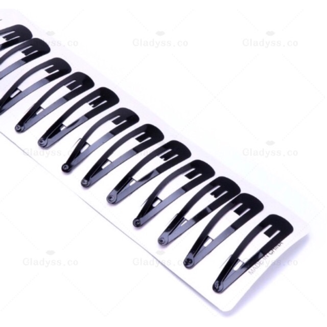Big black hairpins (12pcs) hairpins tidy hair hair accessories Shopee