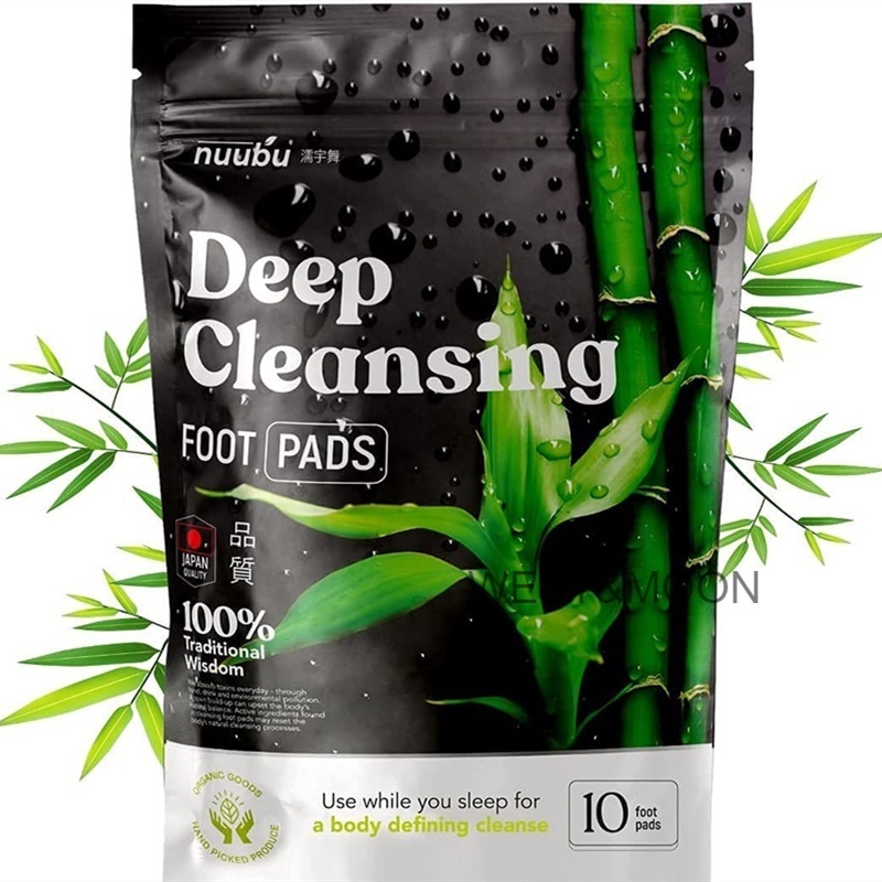 Nuubu Foot Pads Deep Cleansing Foot Patch Detox Original Japan Natural