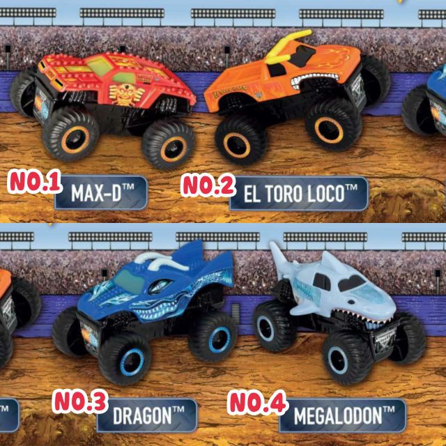 mcdonald's monster jam toys 2019