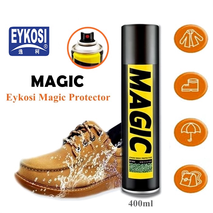 EYKOSI Magic Waterproof Spray Wash Shoes Artifact Cleaning Shoes White