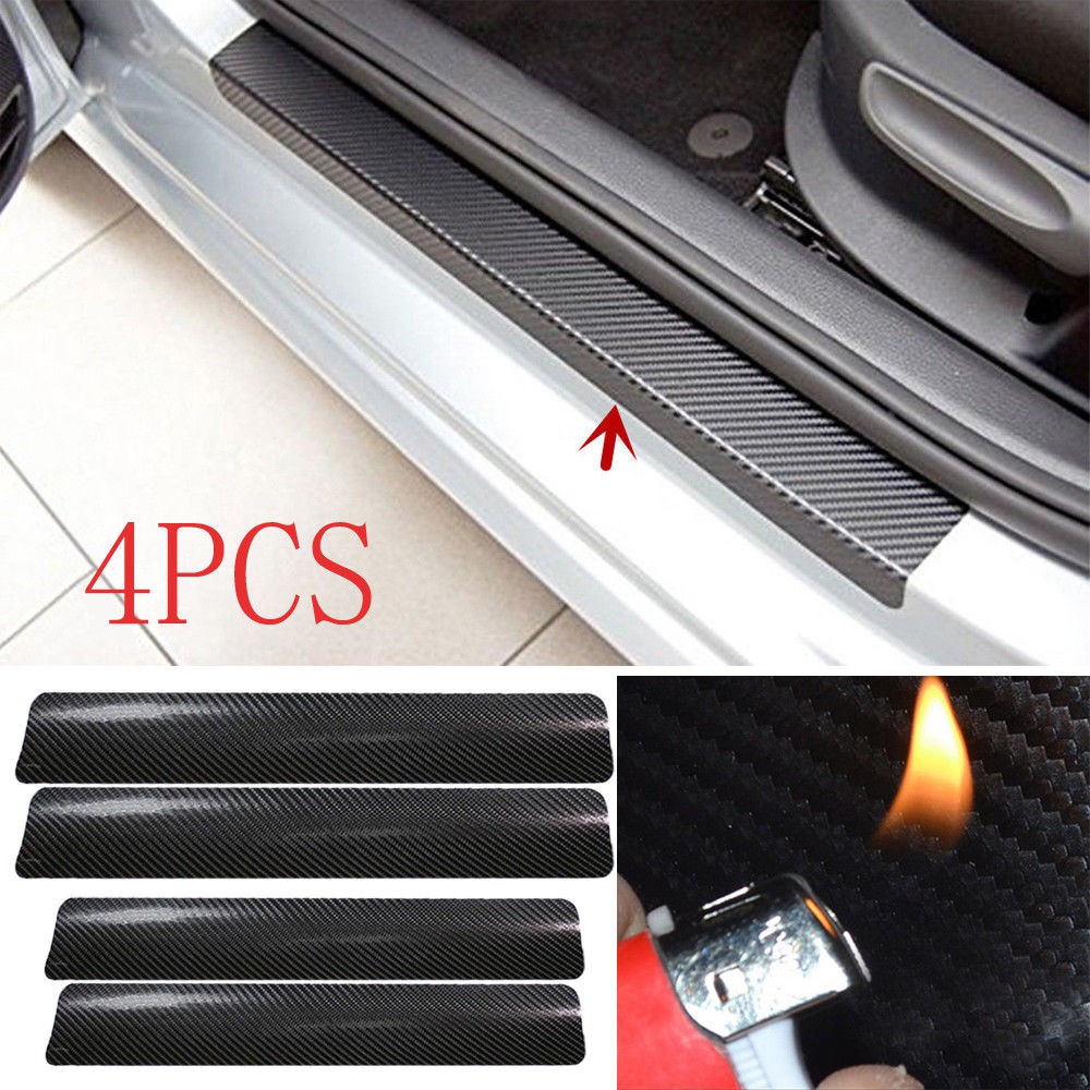 carbon fiber door sill protector