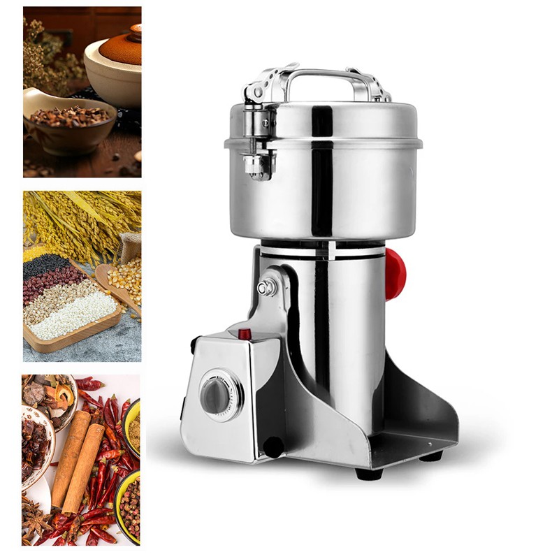 800g Grains Spices Coffee Dry Food Grinder Mill Grinding Machine Chinese Herbal Medicine Cereals Crusher