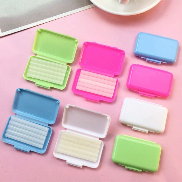 Dental Orthodontic Wax Edible Colorful Ortho Relief Wax（Color Random