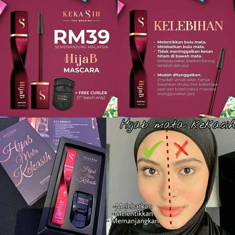 MASCARA KEKASIH HIJAB ORIGINAL | Shopee Malaysia