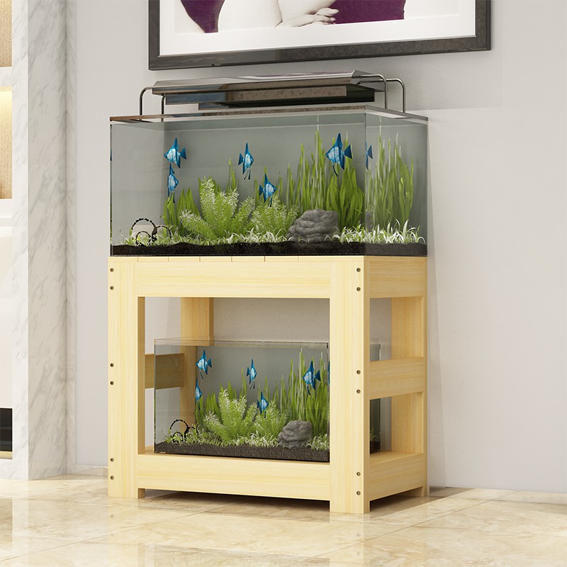 Aquascape Aquarium Cabinet High Quality Solid Wood European Style