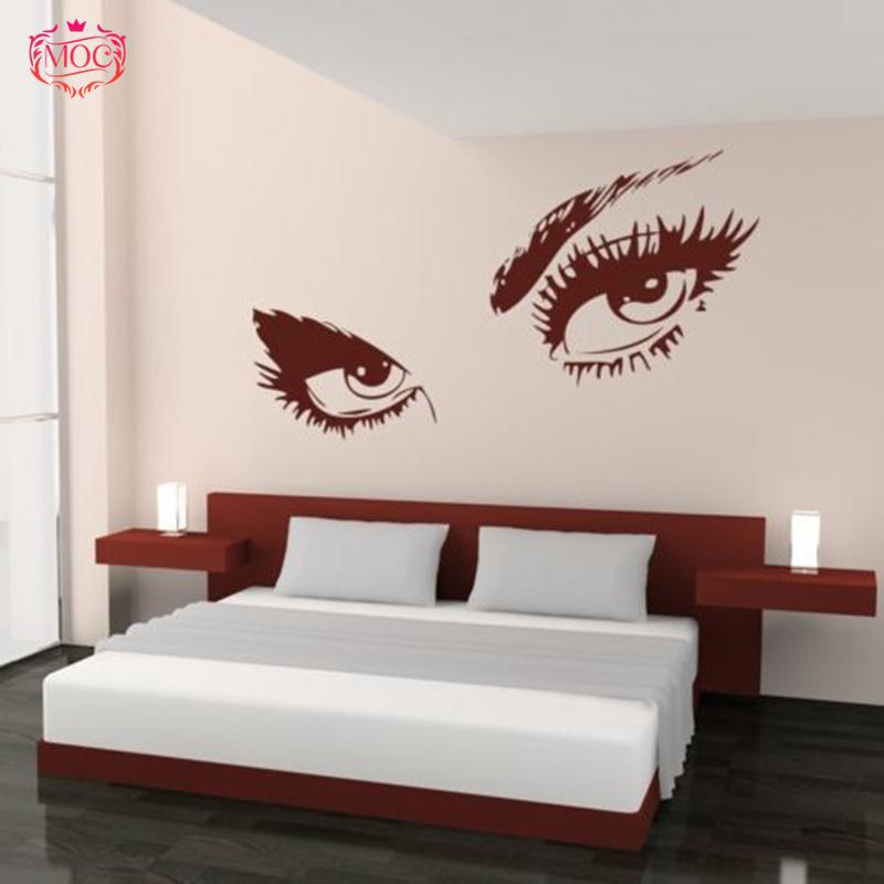 Audrey Hepburn Eyes Wall Sticker Decal Art Wallpaper Home Living Room Decor