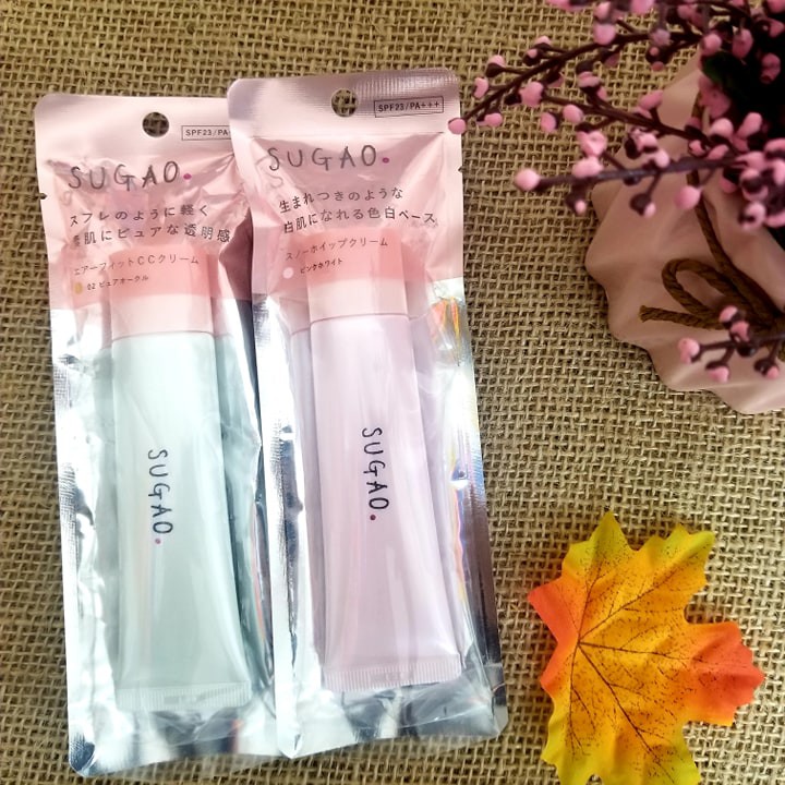 Cc Cream Sugao Air Fit Makeup Cream Spf23 Pa Shopee Malaysia