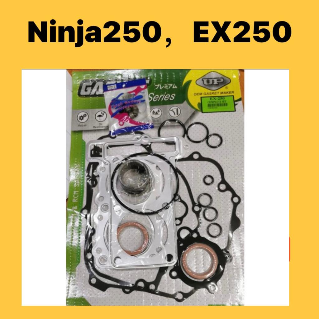 KAWASAKI NINJA250 OH SET (PACKING + VALVE SEAL) // NINJA2 250 EX250 ...