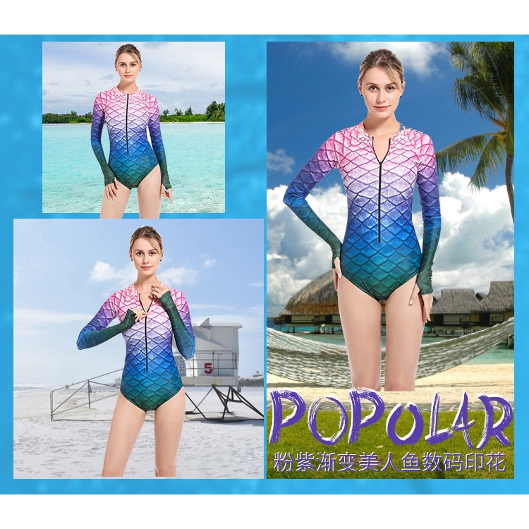 one piece mermaid swimsuit