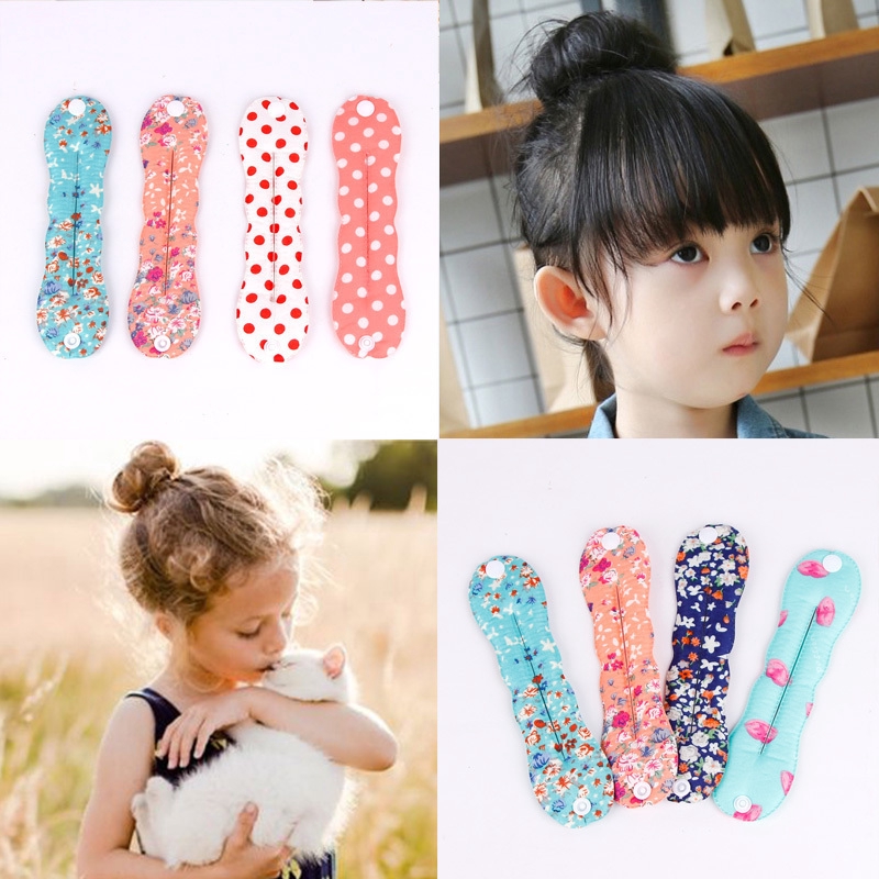 Women Kids Sponge Hair Twist Styling Clip Stick Bun Maker Braid