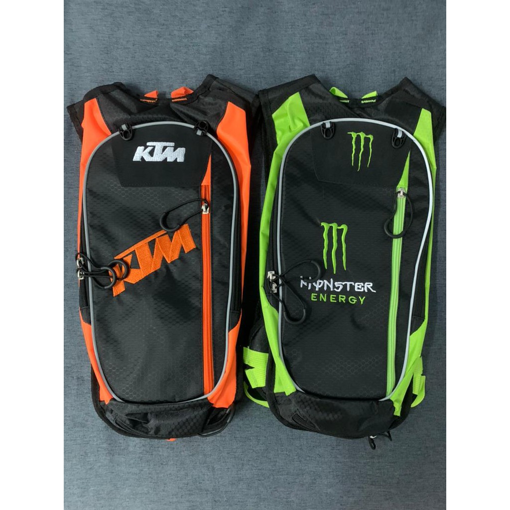 KTM Motorcycle Backpack Bicycle Water Bag Backpack Motocross Outdoor Backpack Enduro