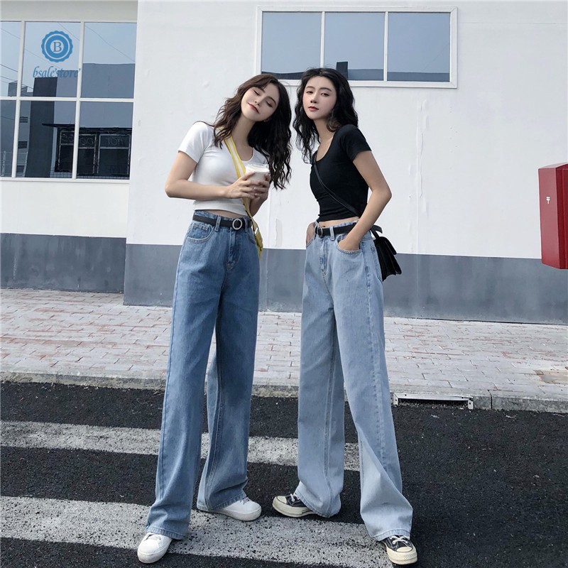 loose denim pants