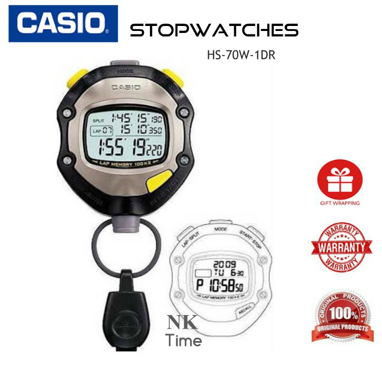 casio digital stopwatch