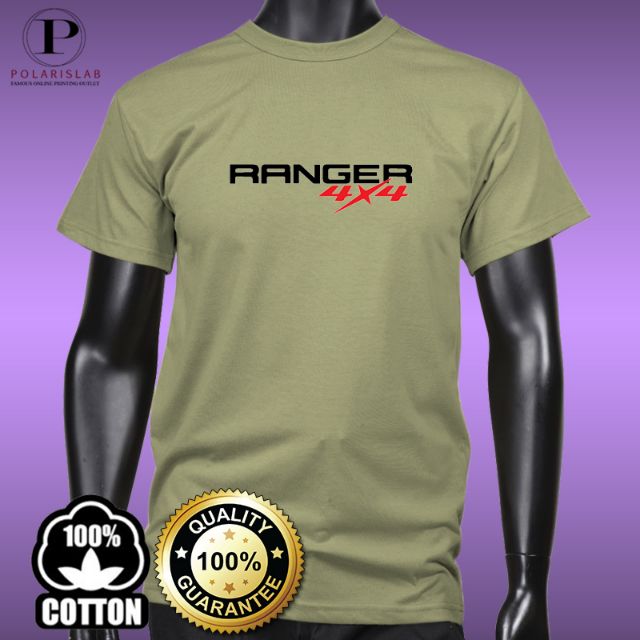 T shirt Ford Ranger 4x4 100% Cotton Round neck Unisex Comfy | Shopee ...