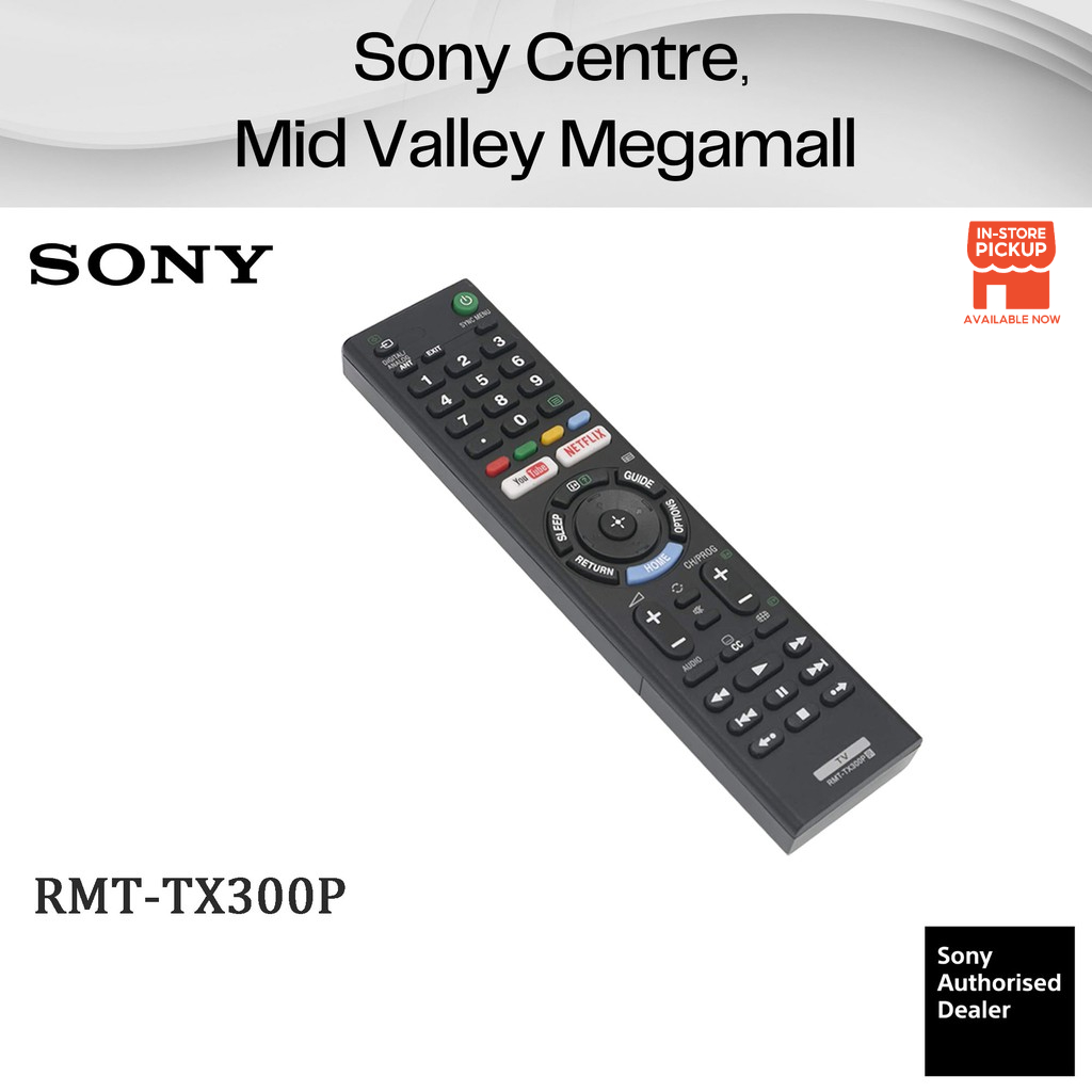 Sony Bravia TV Remote Control for LCD/LED/Smart TV/Android TV RMT