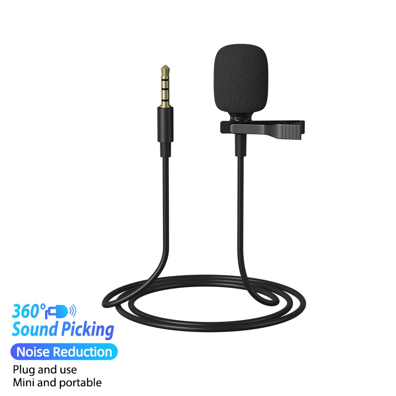 Remax K06 lavalier microphone 3.5mm connector 1.5M length professional ...