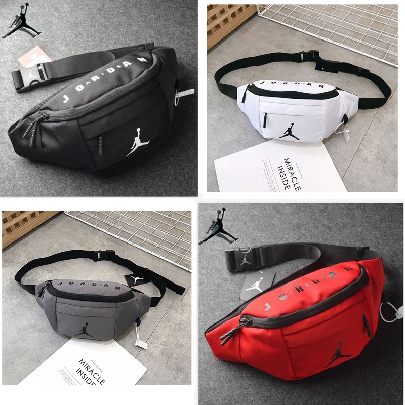 jordan leather fanny pack