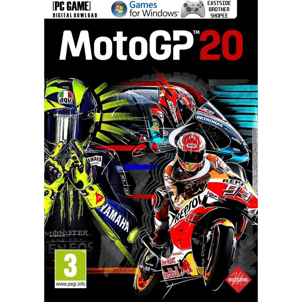 Pc Game Motogp 20 2 Dlc Shopee Malaysia