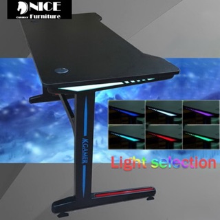 RGB Gaming table with light home desk laptop desk office 