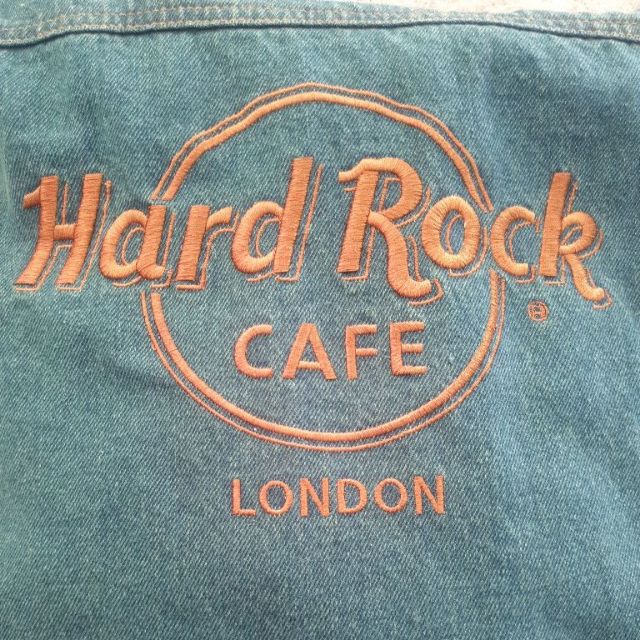 hard rock cafe denim shirt