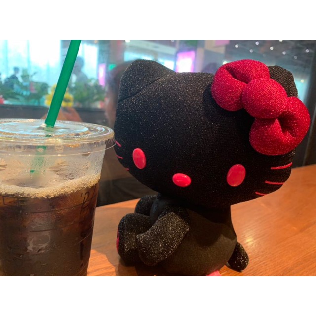 black hello kitty plush