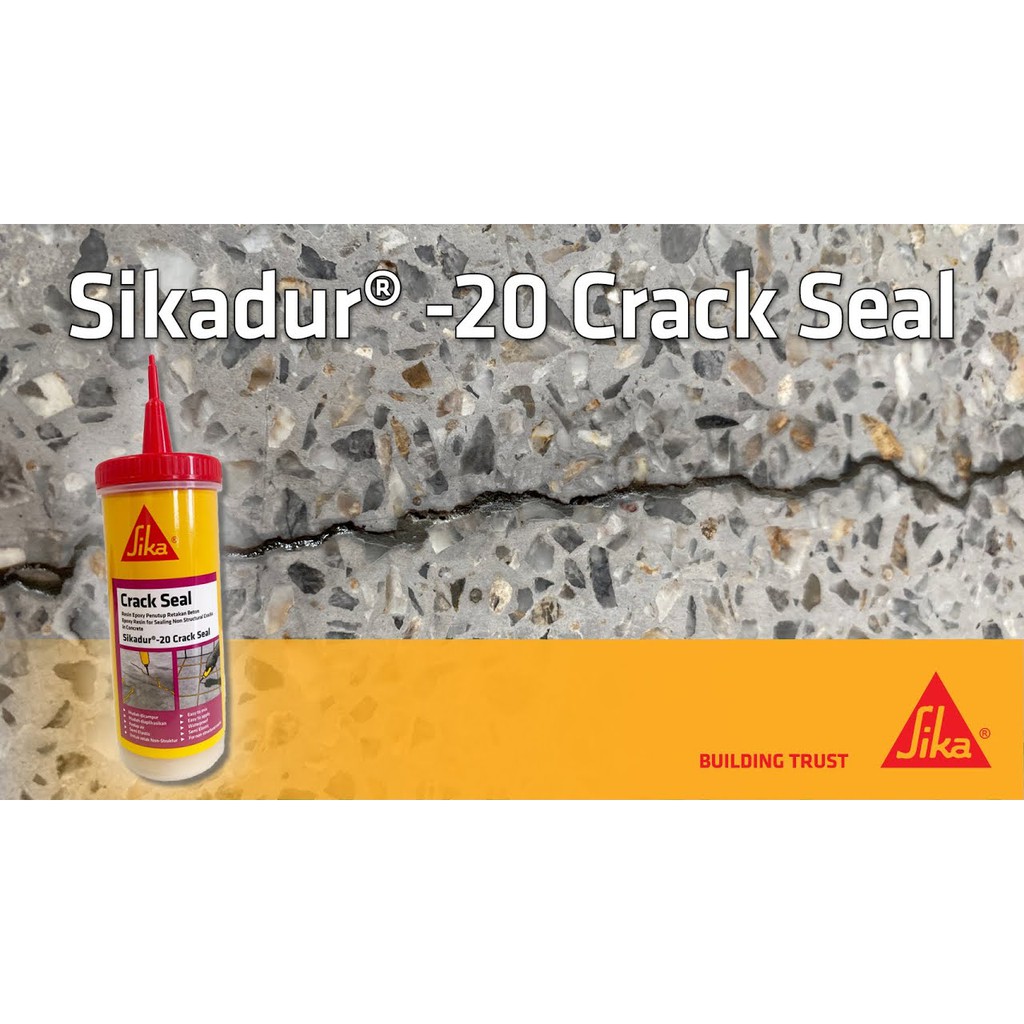 SIKA SIKADUR 20 Crack Seal & Repair Cement Floor Crack | Shopee Malaysia