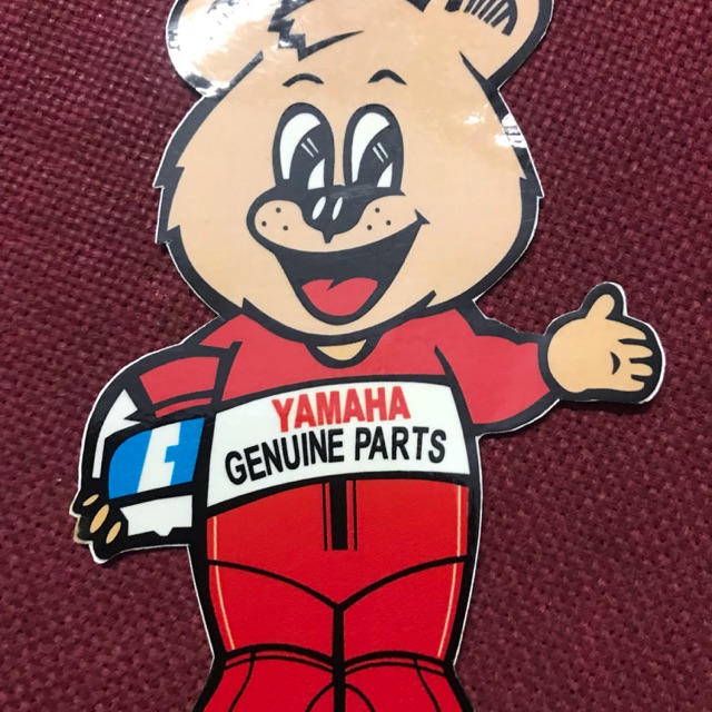  Stiker  Bear  Yamaha Genuine Parts Shopee Malaysia